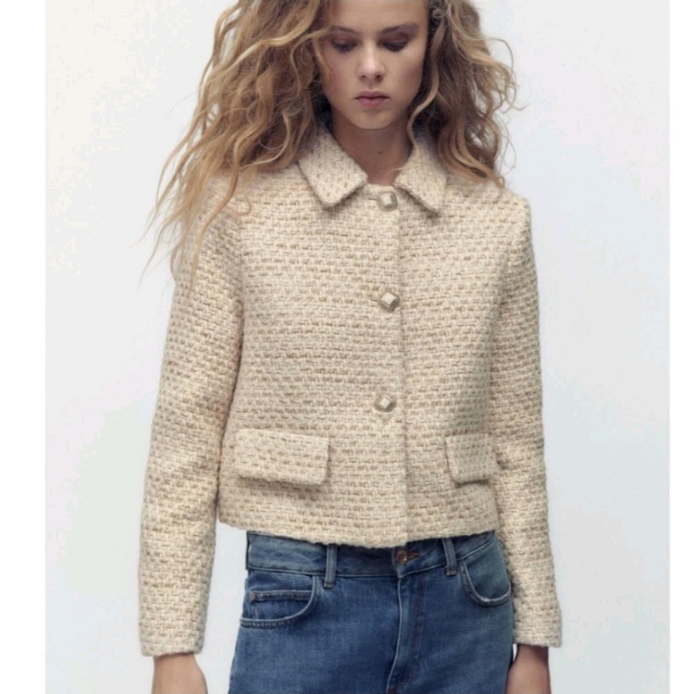 STRUCTURED SHORT BLAZER LIMITED EDITION SIZE M